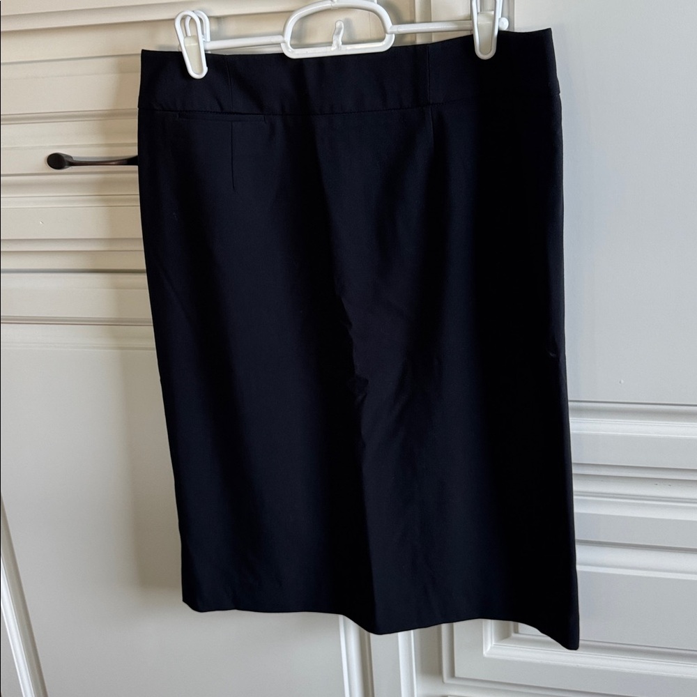 Calvin Klein Classic Dark Blue Pencil Skirt